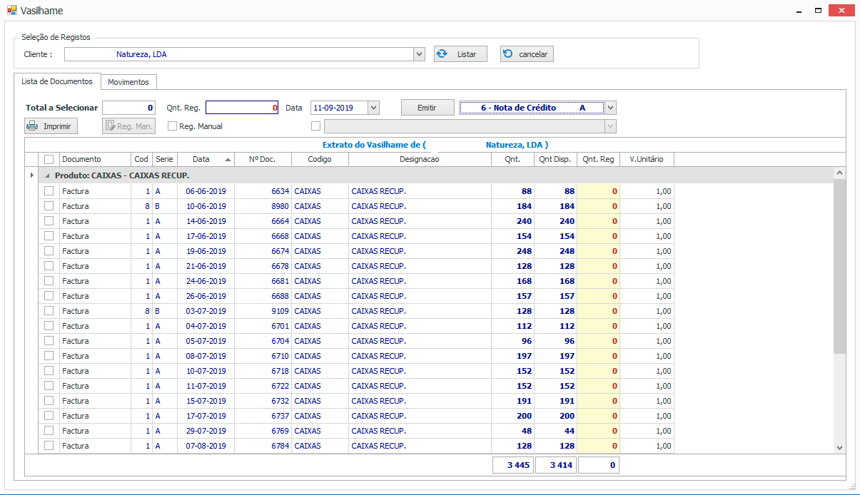 Software faturação